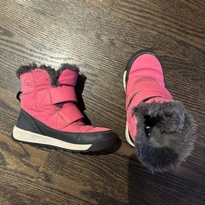 Sorel Whitney™ II Short Waterproof Insulated BootKids Pink Snow Boots size 10
